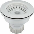 All-Source Plastic Basket Strainer Assembly, White K1442WH